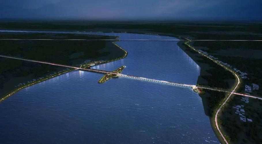 工程建设地点位于淠河中游商景高速公路桥下游约1200m处,总占地面积约